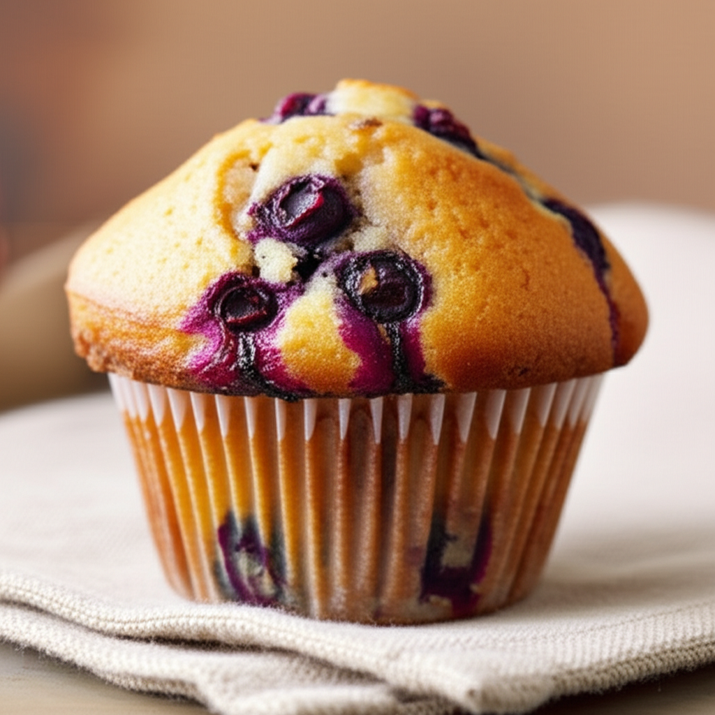 Vegan Blueberry Muffin